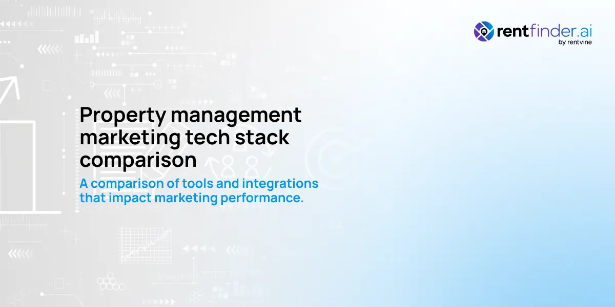 Property management marketing tech stack (Tools, integrations, ROI)