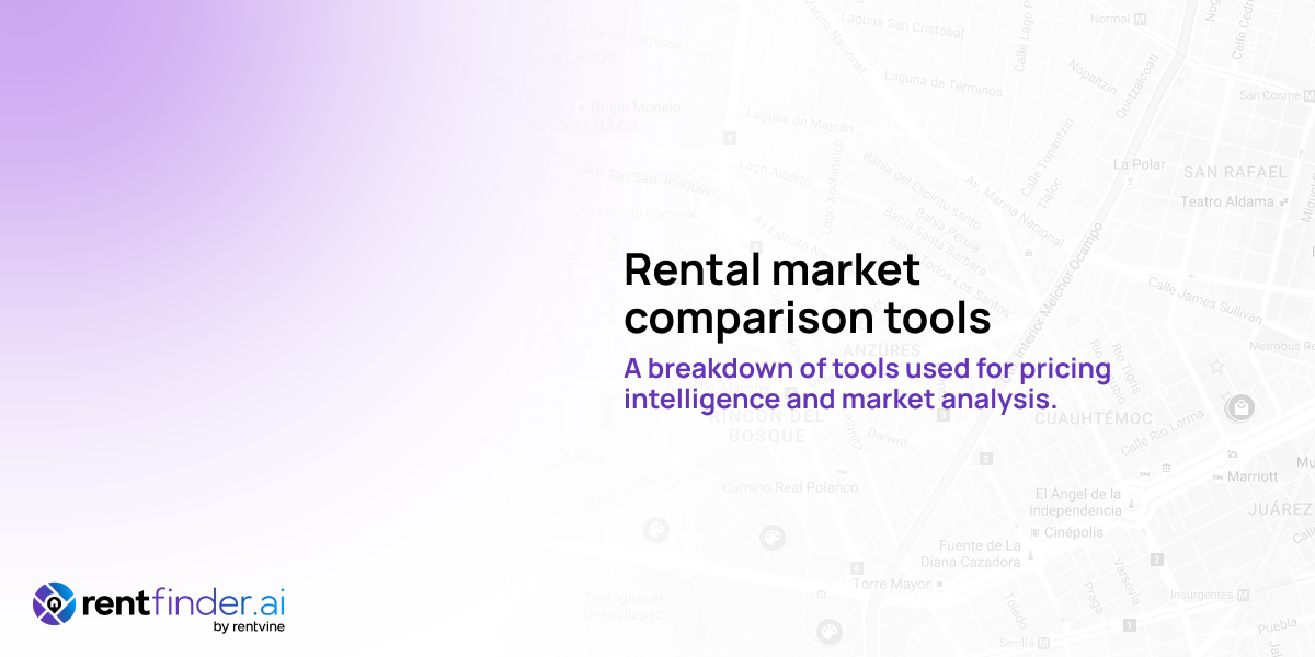 Rental market comparison tools (pricing intelligence, competitor analysis, trends)
